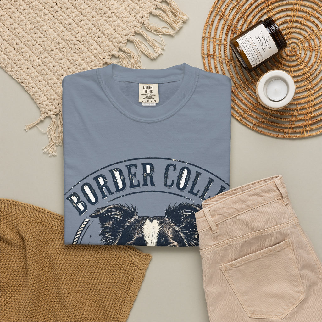 'Herd Mentality' Border Collie T-Shirt — alternate view