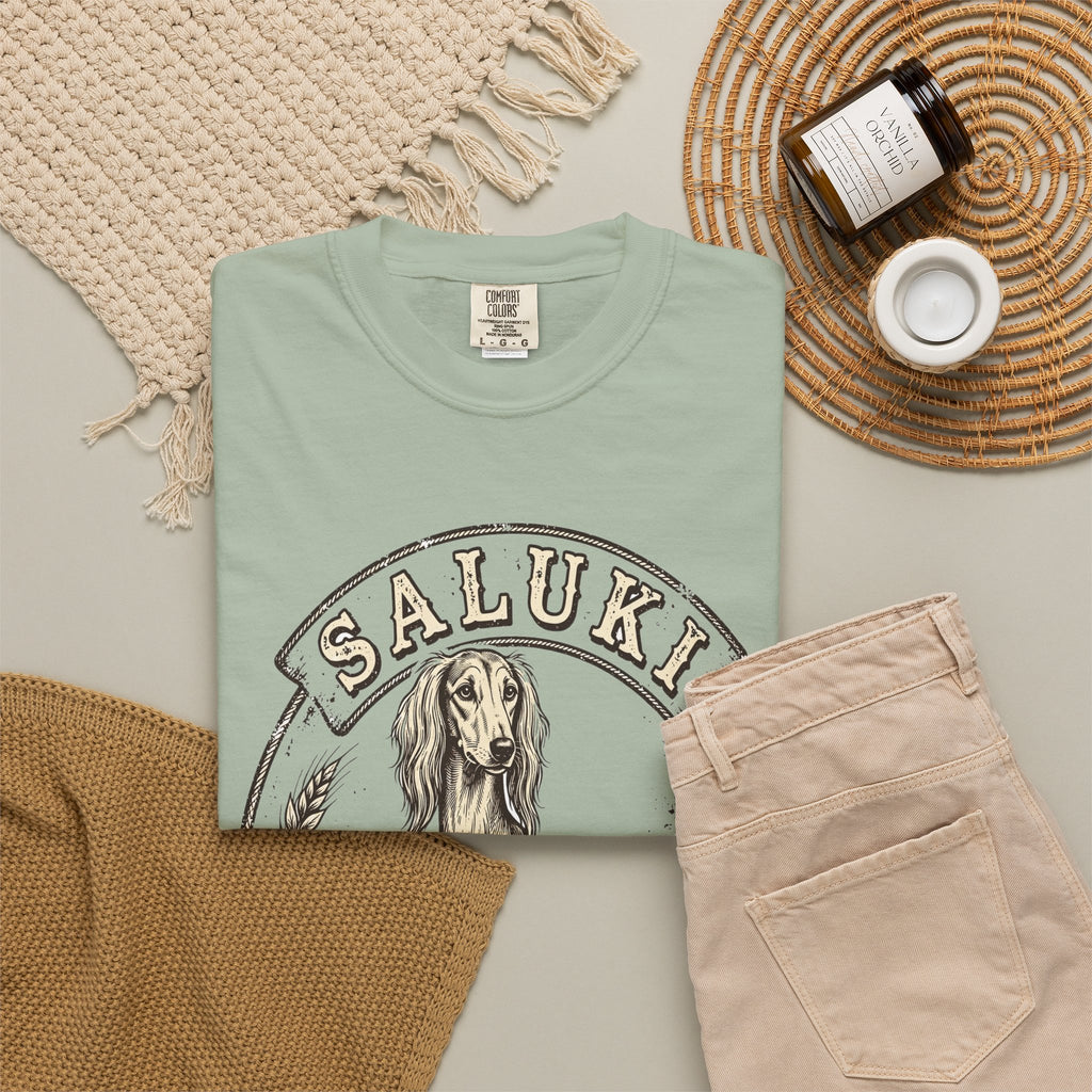 'Grace on Legs' Saluki T-Shirt — alternate view