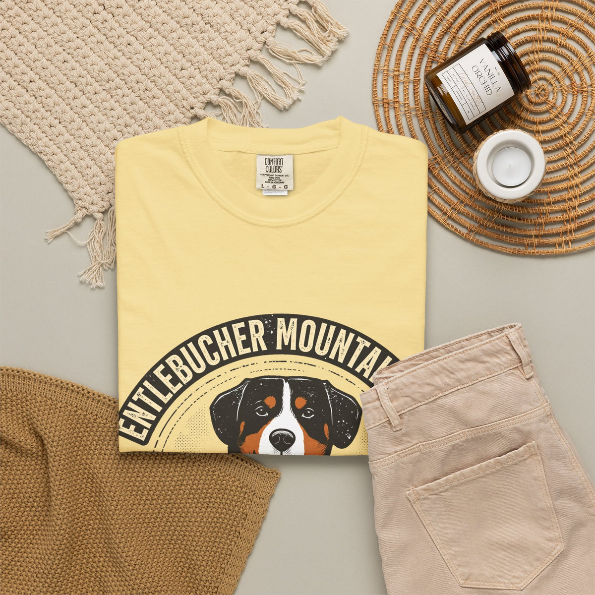 'Swiss Muscle' Entlebucher Mountain Dog T-Shirt — alternate view