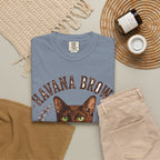 'Cocoa Club' Havana Brown Cat T-Shirt — alternate view