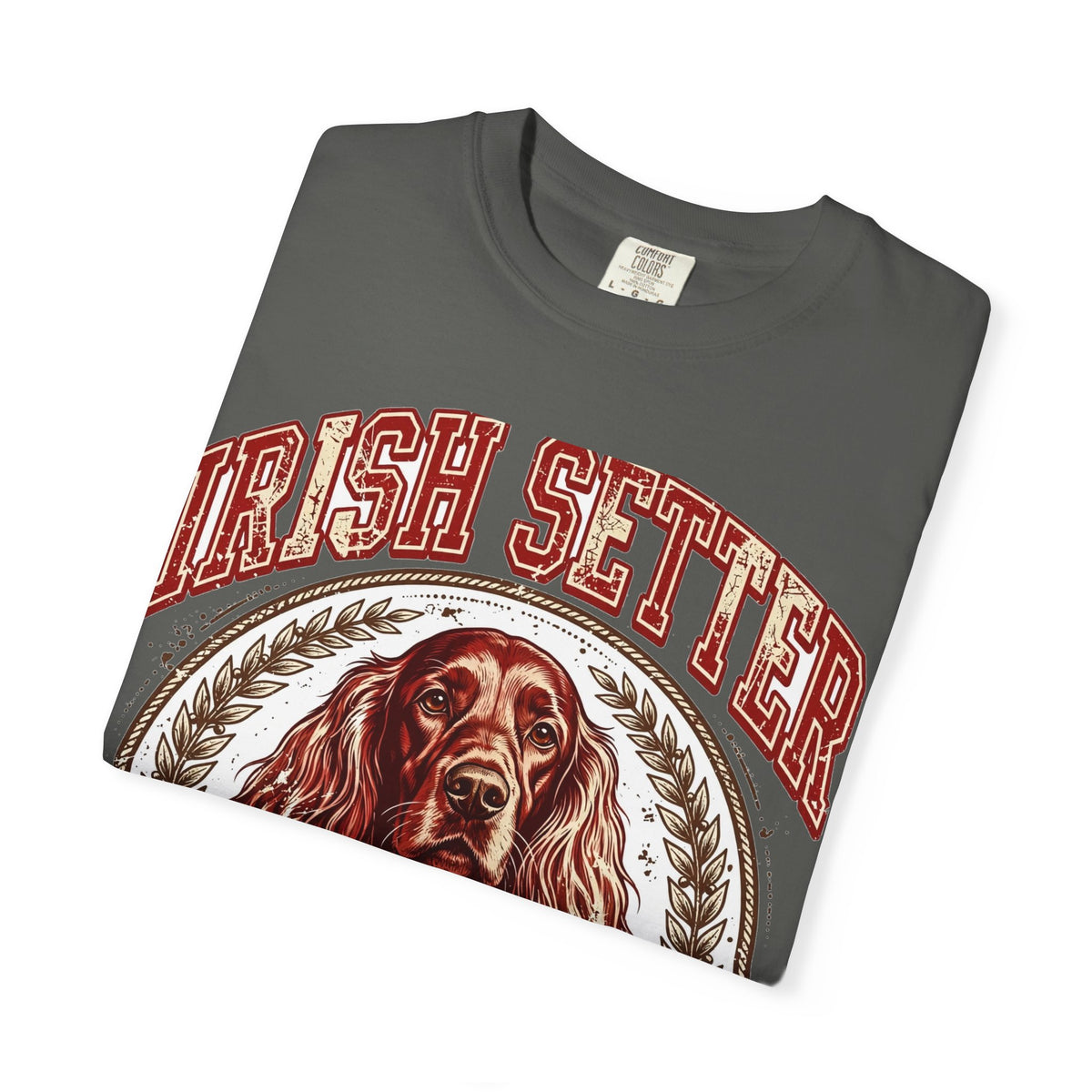 'Redhead Royalty' Irish Setter T-Shirt — alternate view