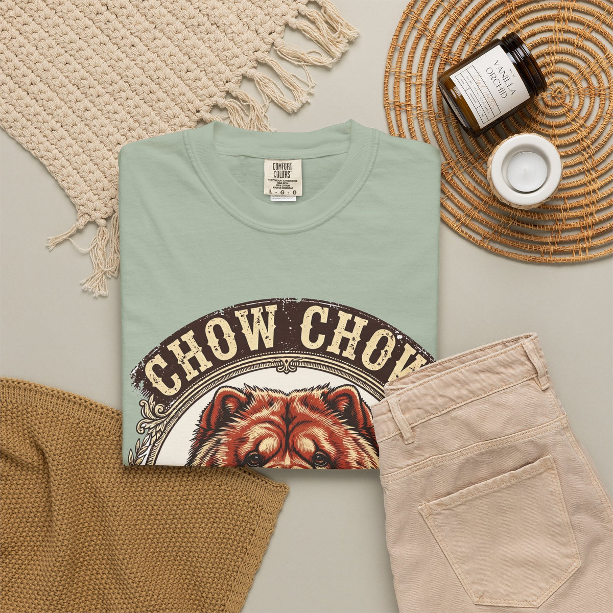 'Lion Heart' Chow Chow T-Shirt — alternate view