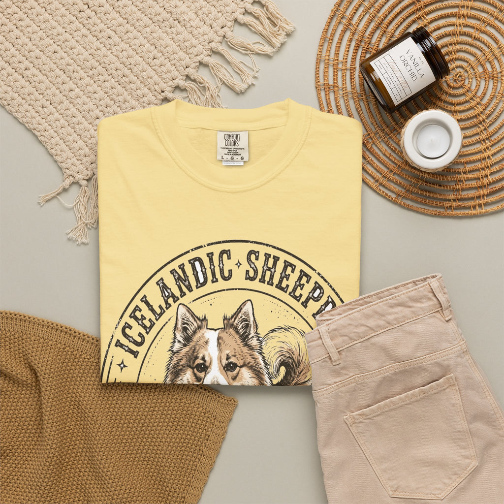 'Viking Vibes' Icelandic Sheepdog T-Shirt — alternate view