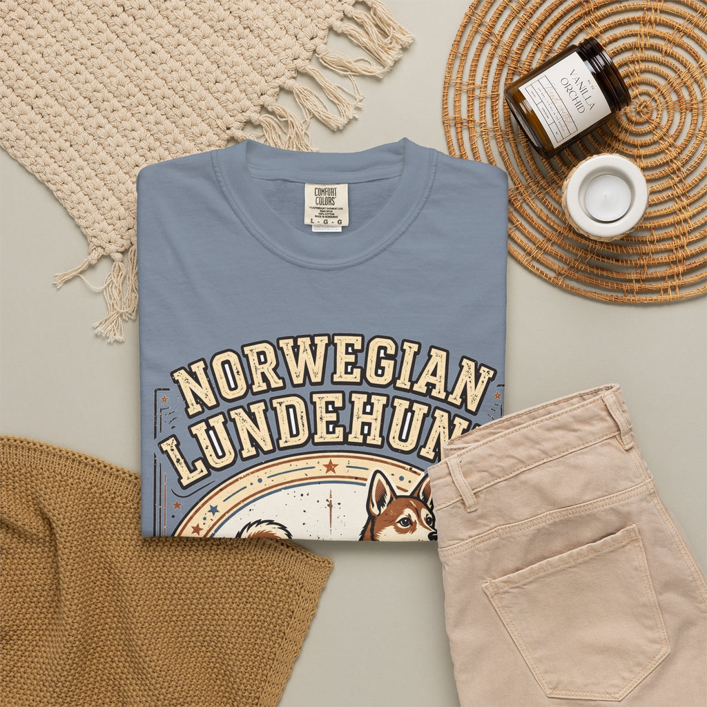 'Six-Toed Wonder' Norwegian Lundehund T-Shirt — alternate view