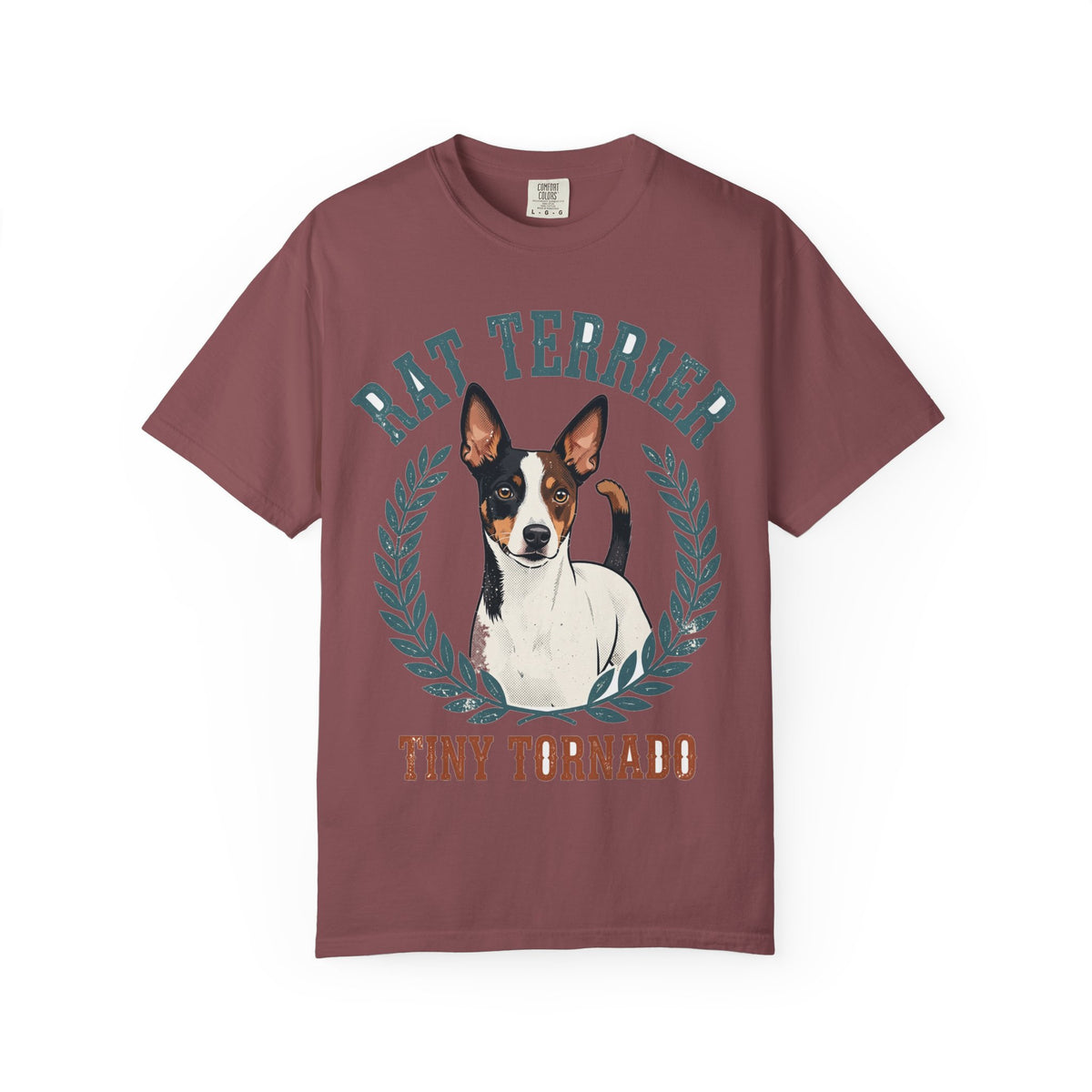 'Tiny Tornado' Rat Terrier T-Shirt — alternate view