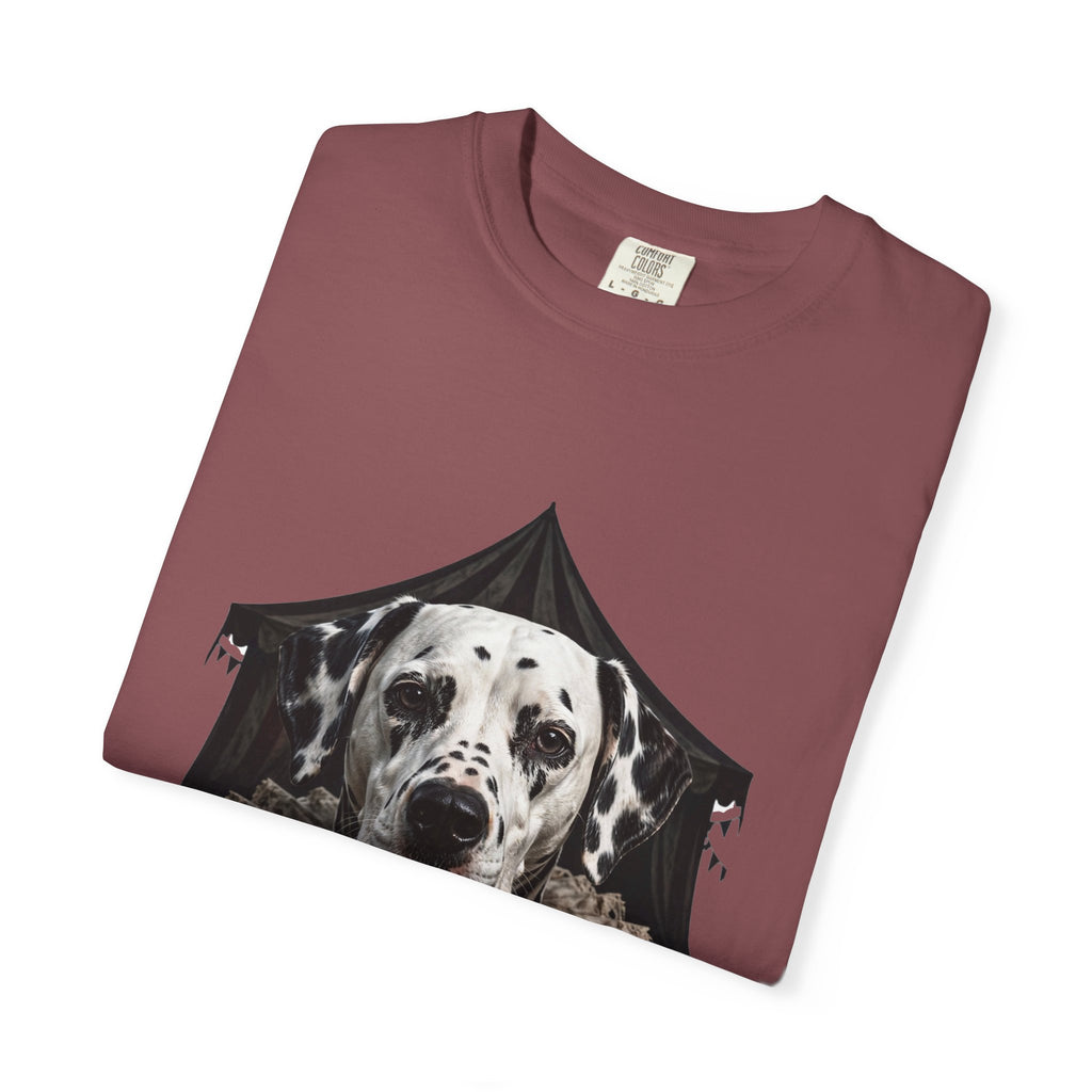 Dalmatian Creepy Clown Halloween Tee