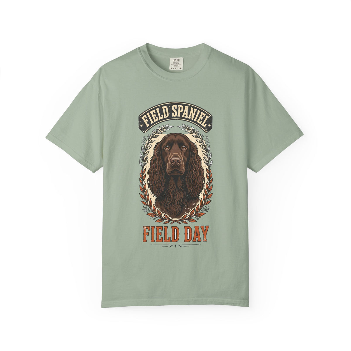 'Field Day' Field Spaniel T-Shirt — alternate view