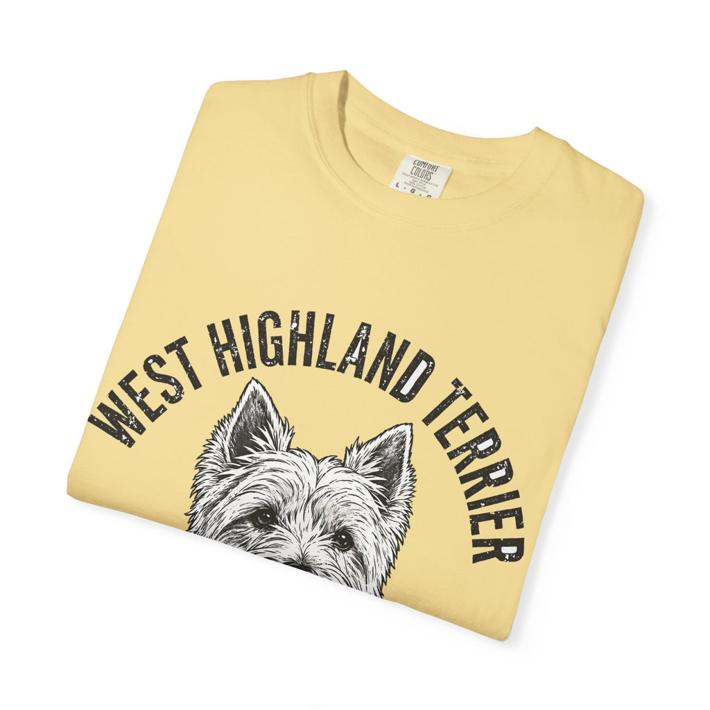 'Scruff Boss' West Highland Terrier T-Shirt — alternate view