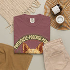 'Podengo Tiny Hunter' Portuguese Podengo Pequeno T-Shirt — alternate view