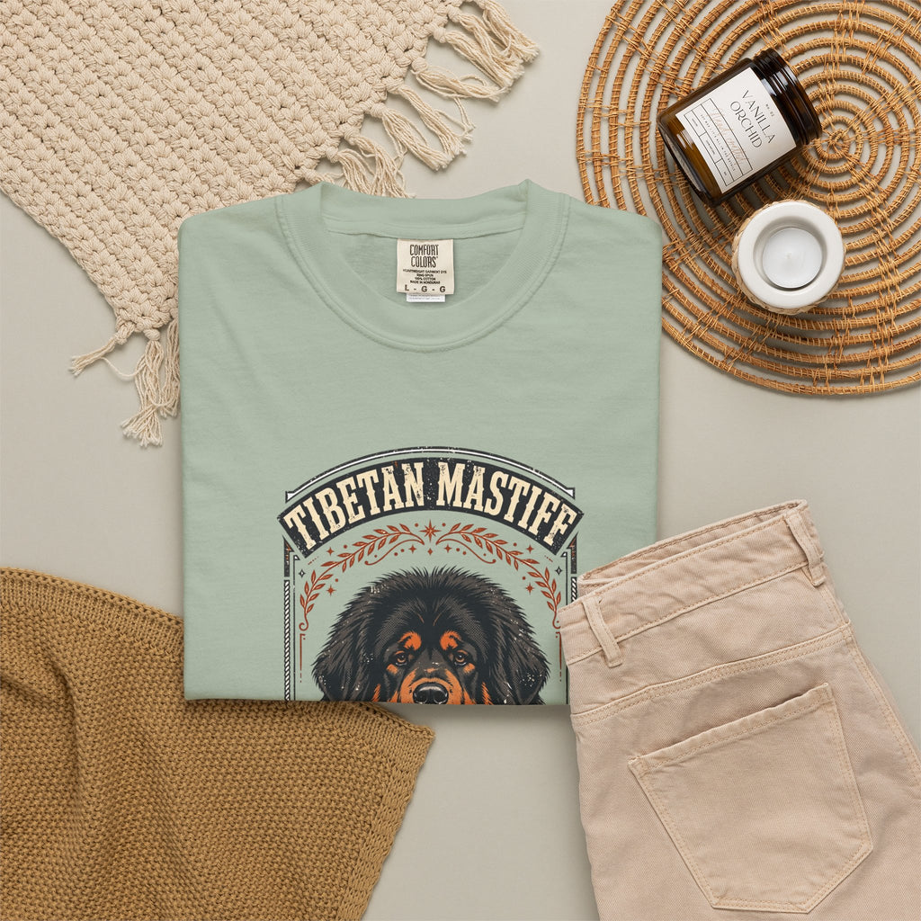 'Mane Attraction' Tibetan Mastiff T-Shirt — alternate view