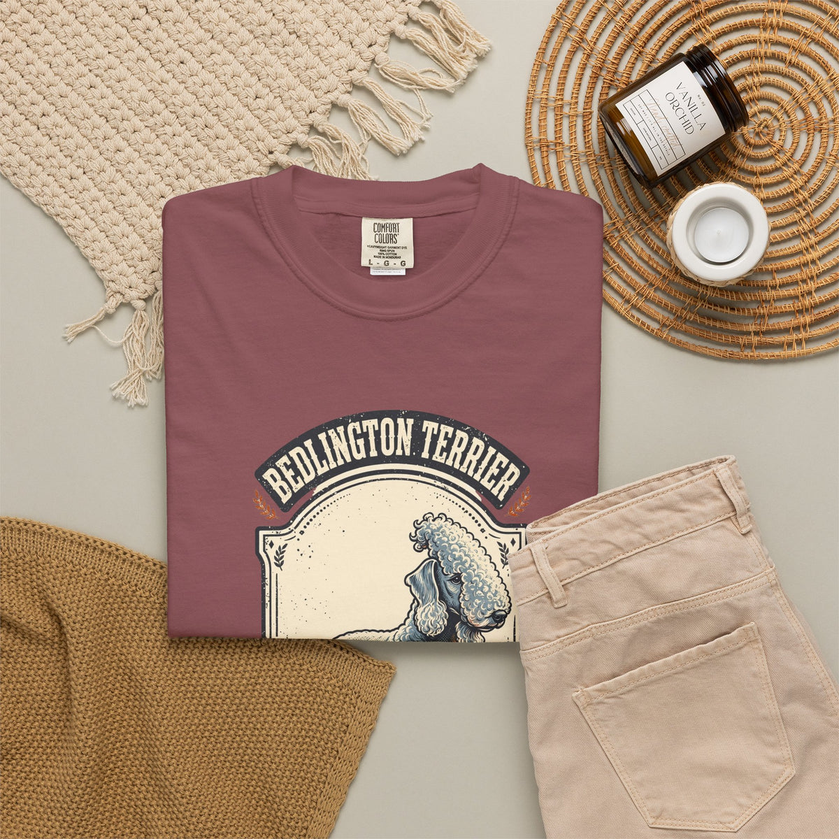 Bedlington Terrier Woolly Wonder Tee