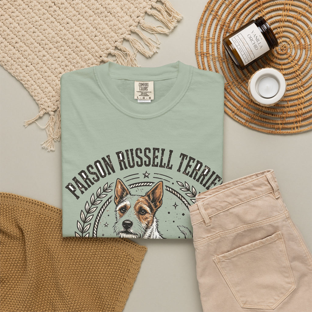 'Russell Ruckus' Parson Russell Terrier T-Shirt — alternate view