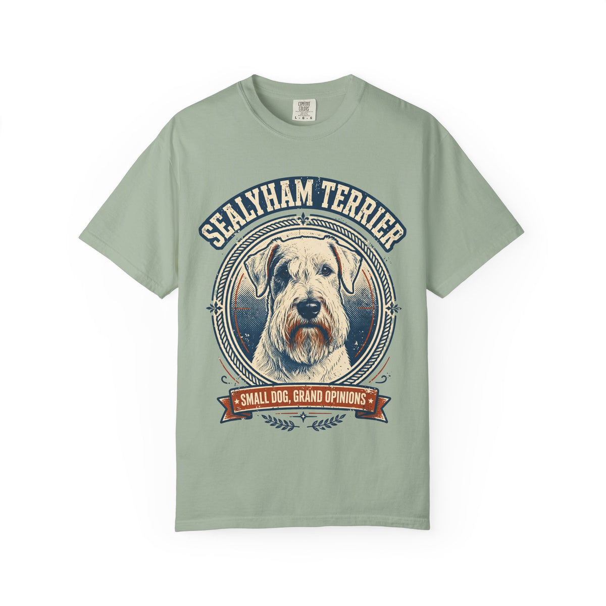 'Grand Opinions' Sealyham Terrier T-Shirt — alternate view