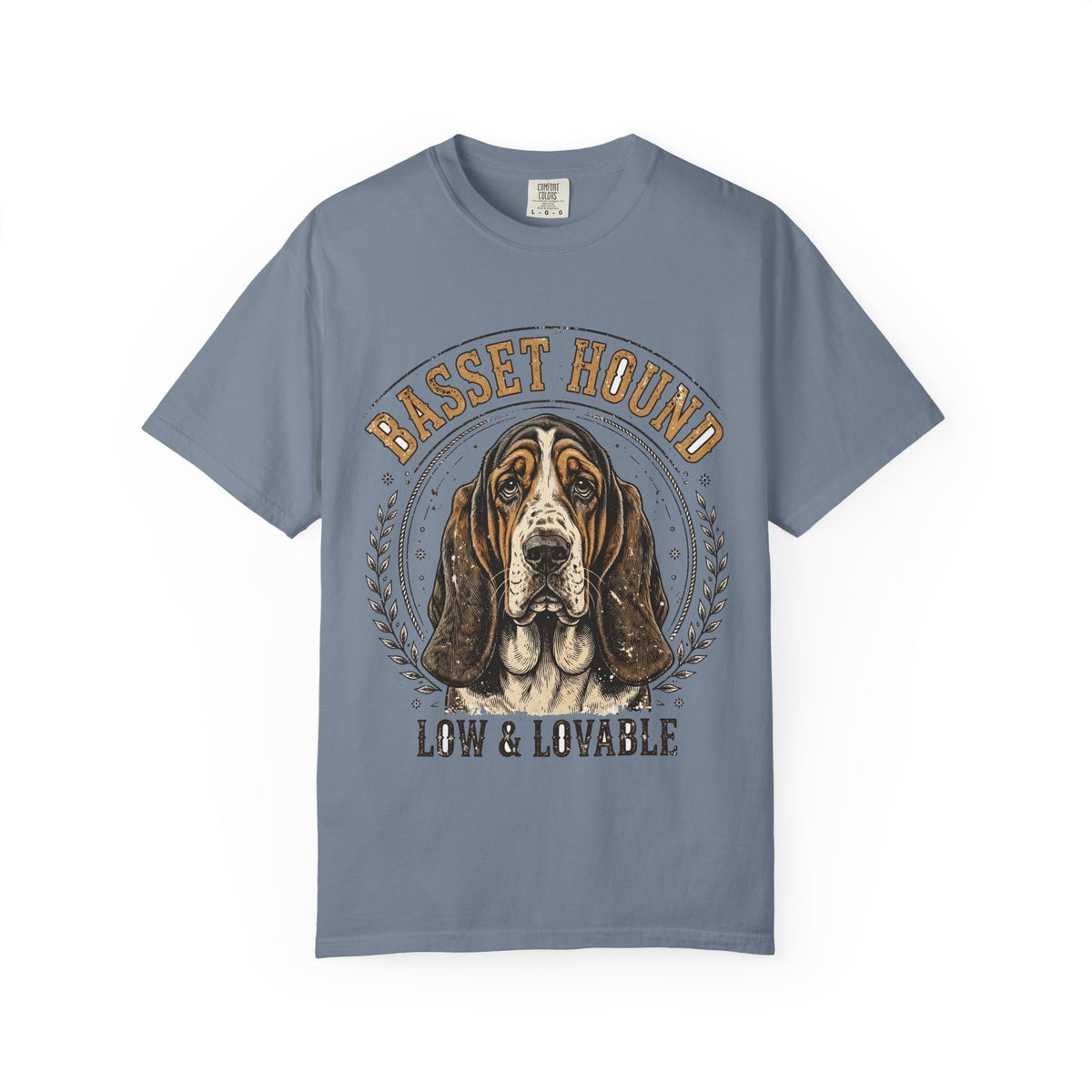 Basset Hound Low & Lovable Tee