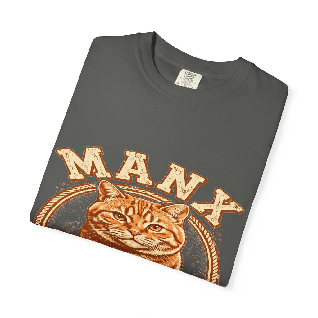 'No Tail All Heart' Manx Cat T-Shirt — alternate view