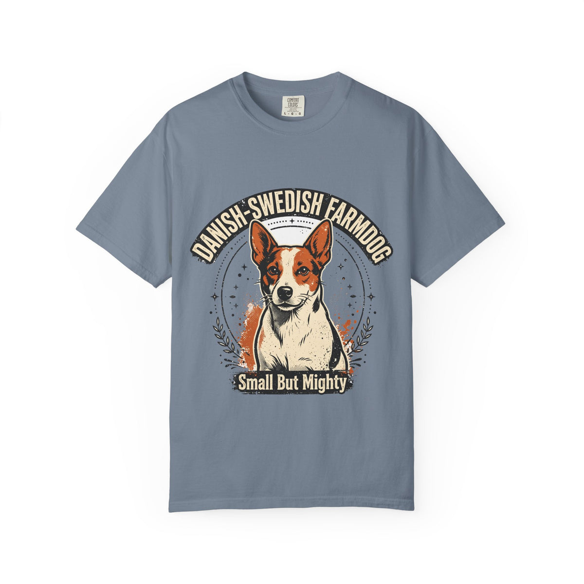 'Farm Dog Famous' Danish-Swedish Farmdog T-Shirt — alternate view