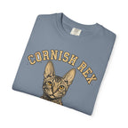'Wavy Wonder' Cornish Rex Cat T-Shirt — alternate view