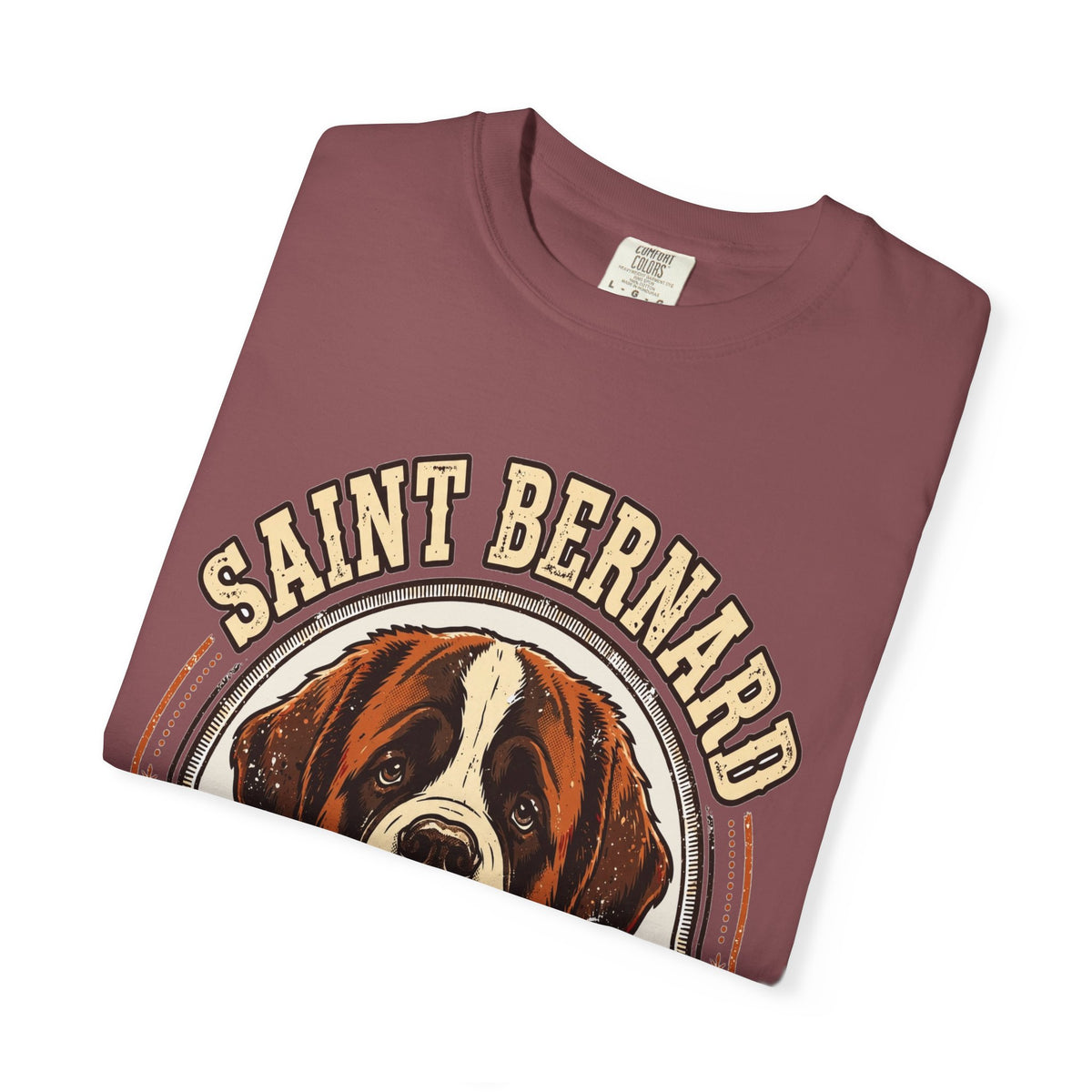 'Rescue Royalty' Saint Bernard T-Shirt — alternate view