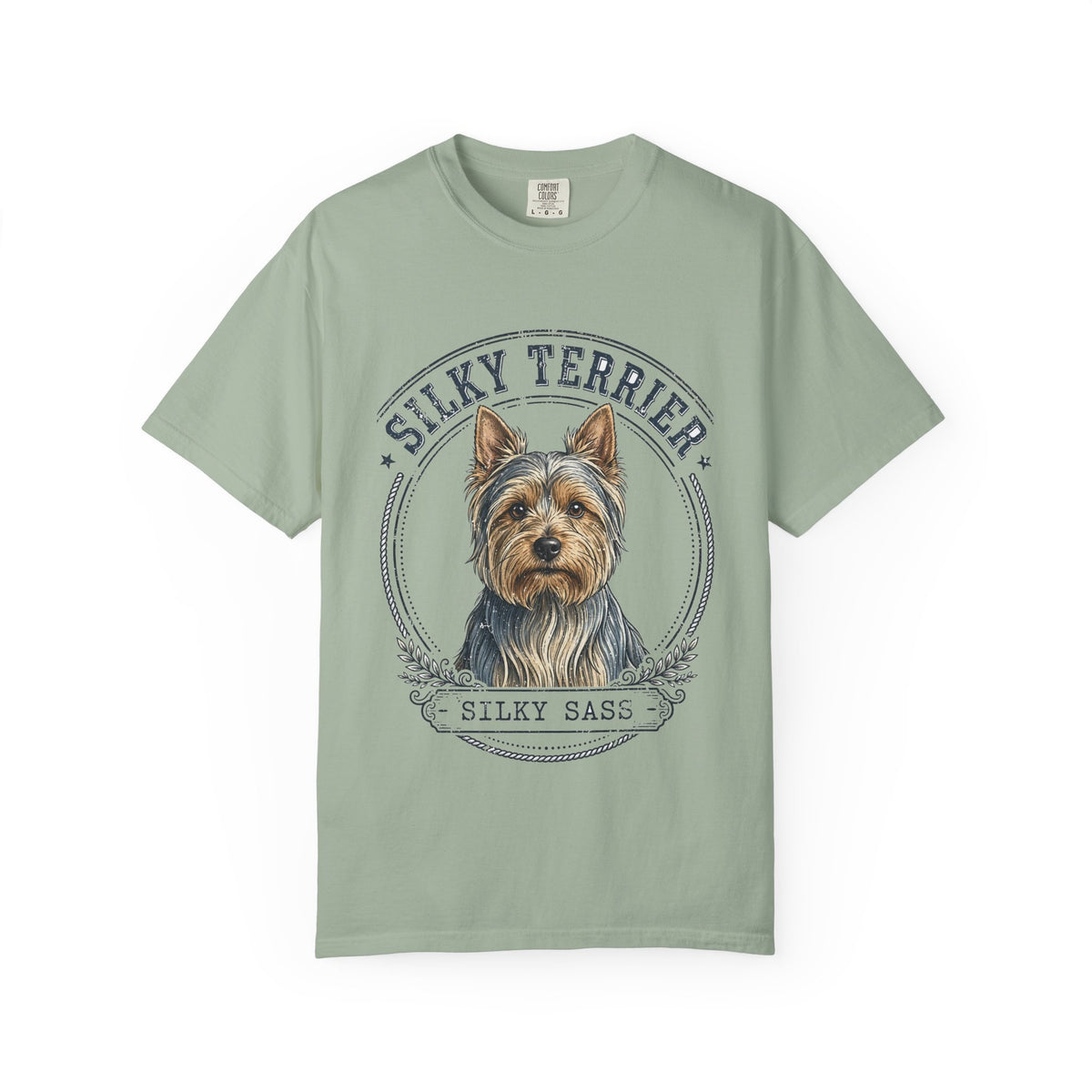 'Silky Sass' Silky Terrier T-Shirt — alternate view