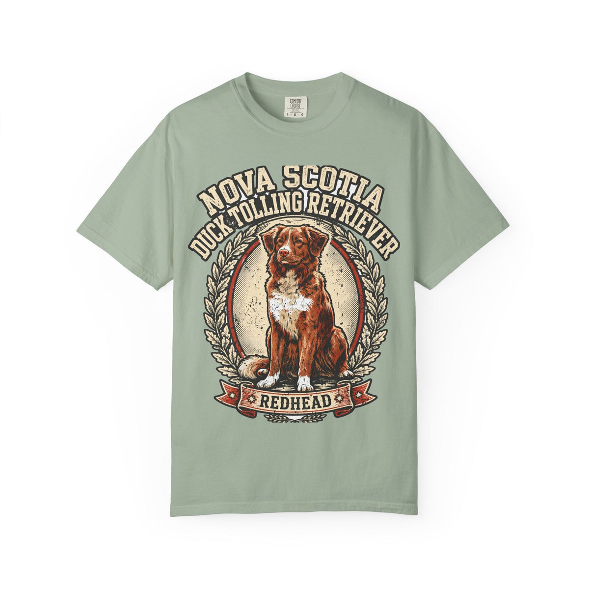 'Redhead' Nova Scotia Duck Tolling Retriever T-Shirt — alternate view