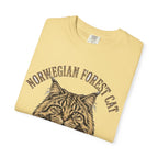 'Viking Fluff' Norwegian Forest Cat T-Shirt — alternate view