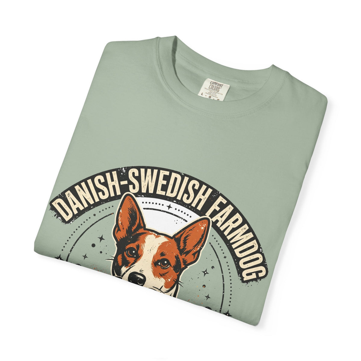 'Farm Dog Famous' Danish-Swedish Farmdog T-Shirt — alternate view