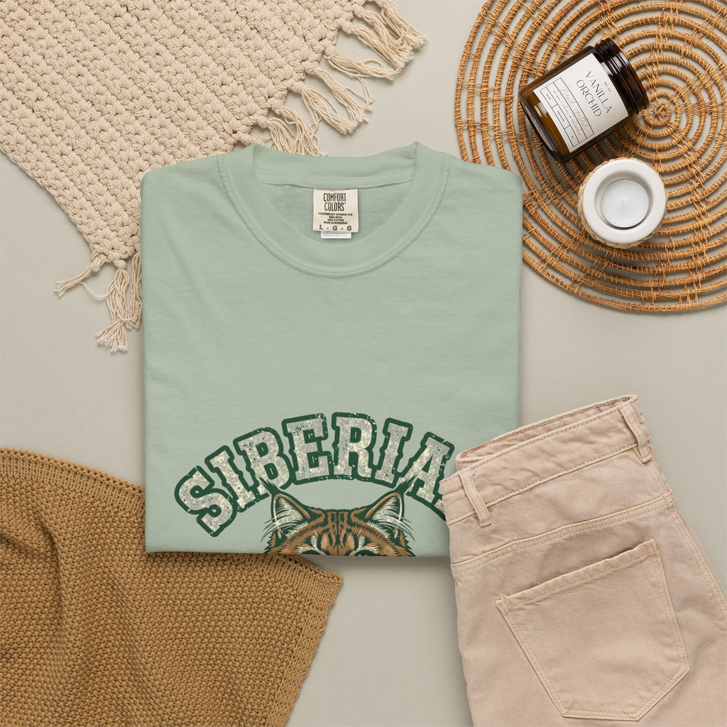 'Fluff Overload Siberian' Siberian T-Shirt — alternate view