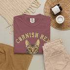 'Wavy Wonder' Cornish Rex Cat T-Shirt — alternate view