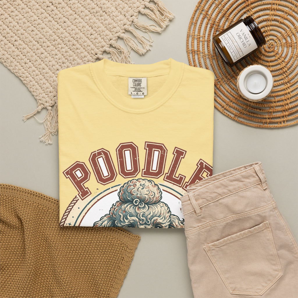 'Fancy Curls Club' Poodle T-Shirt — alternate view