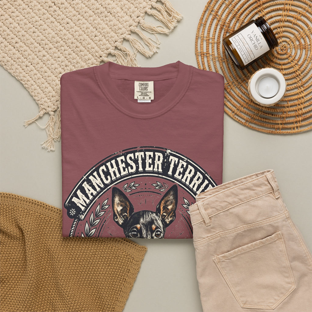 'City Slicker' Manchester Terrier T-Shirt — alternate view
