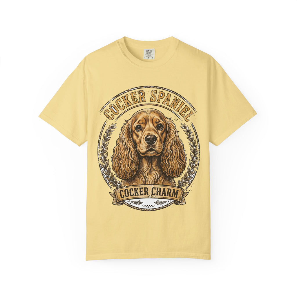 'Cocker Charm' Cocker Spaniel Cocker Charm T-Shirt — alternate view