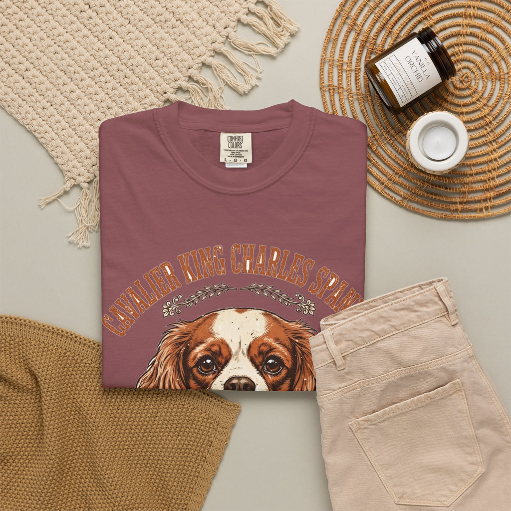 'Cuddlebug' Cavalier King Charles Spaniel T-Shirt — alternate view