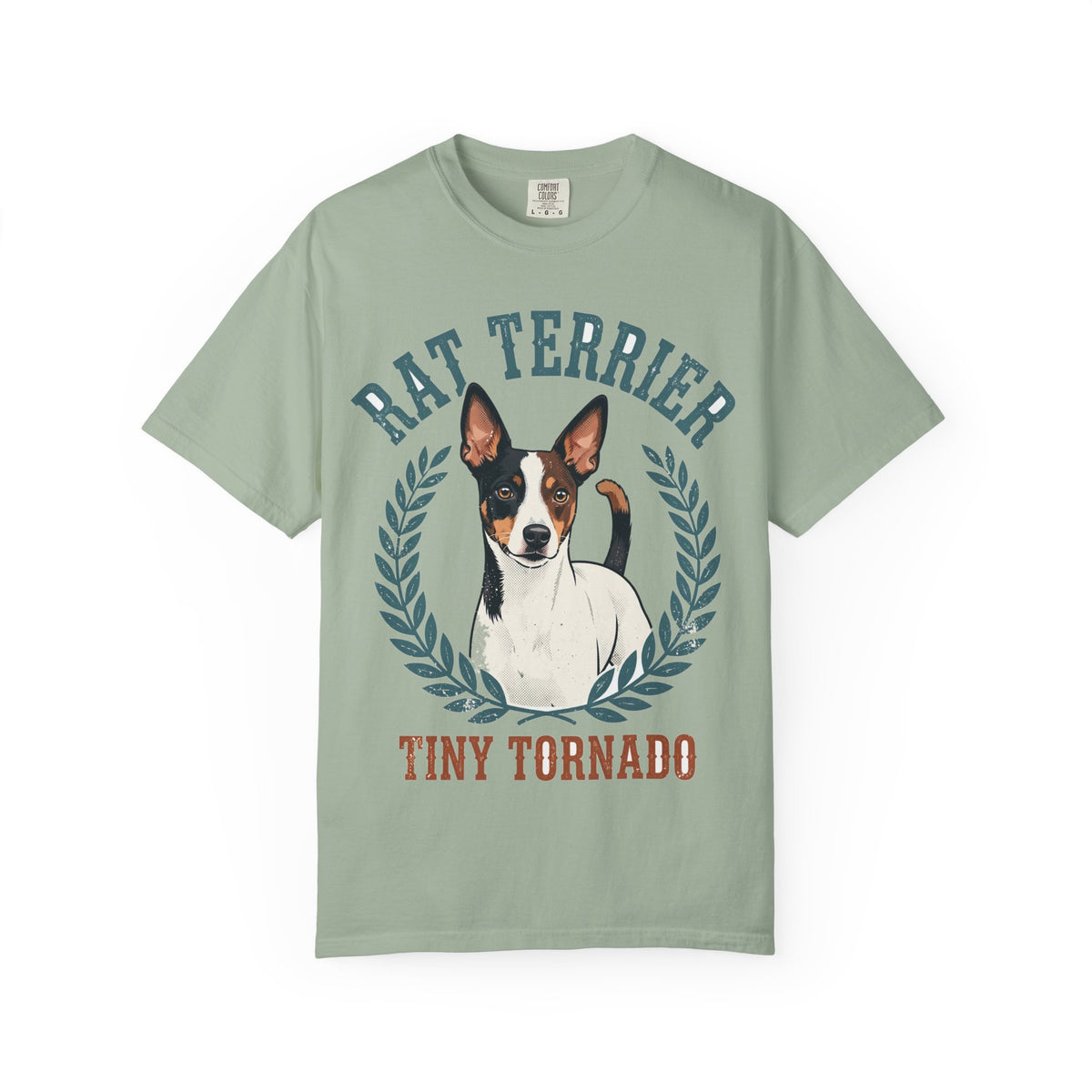 'Tiny Tornado' Rat Terrier T-Shirt — alternate view