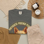 'Podengo Tiny Hunter' Portuguese Podengo Pequeno T-Shirt — alternate view