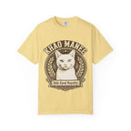 'Odd-Eyed Royalty' Khao Manee Cat T-Shirt — alternate view