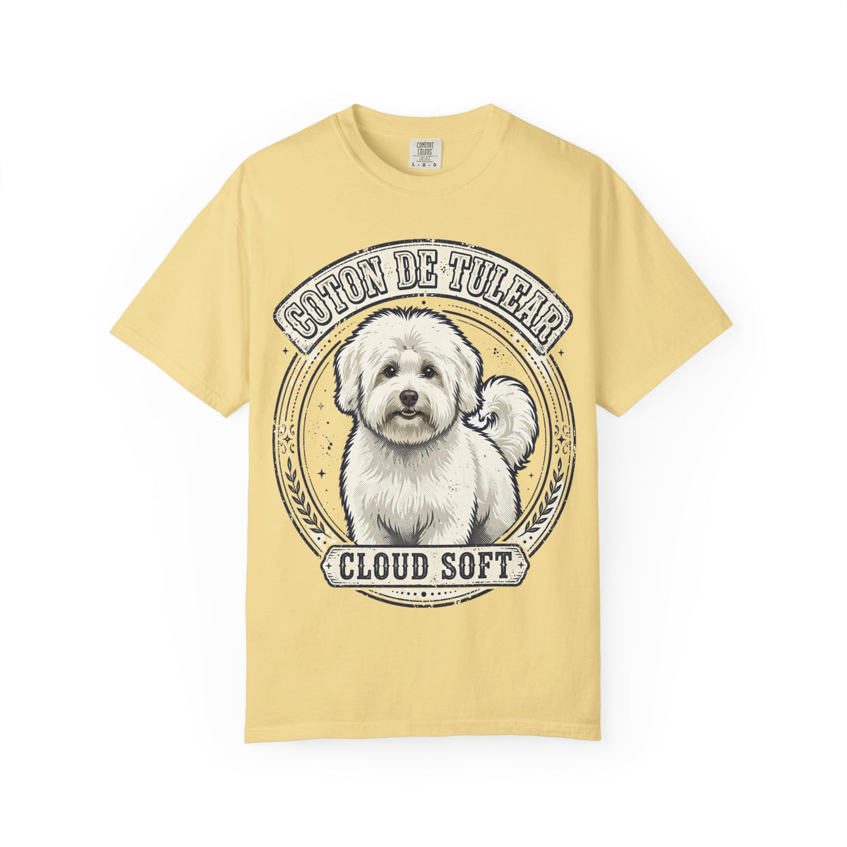 'Cloud Soft' Coton de Tulear T-Shirt — alternate view