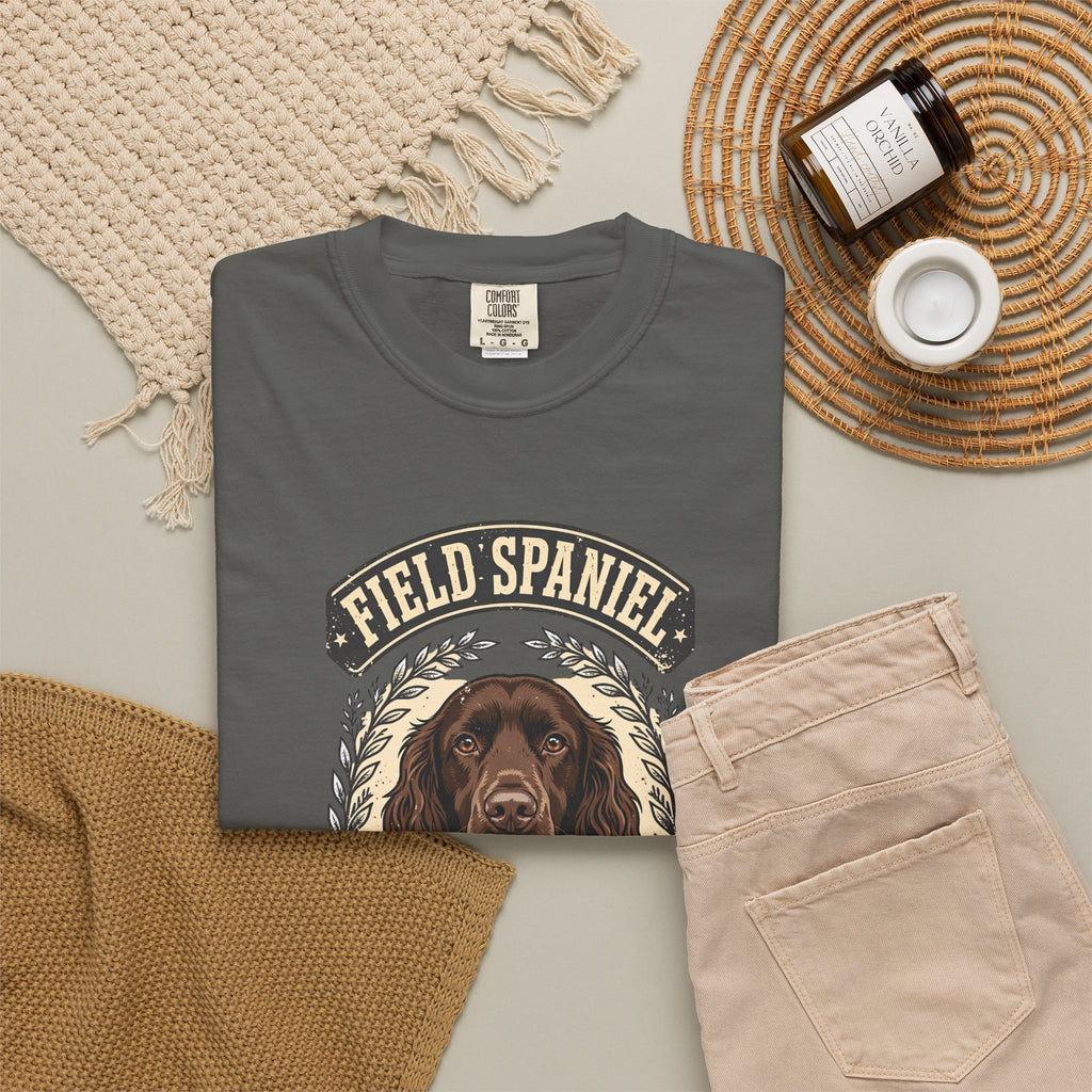 'Field Day' Field Spaniel T-Shirt — alternate view