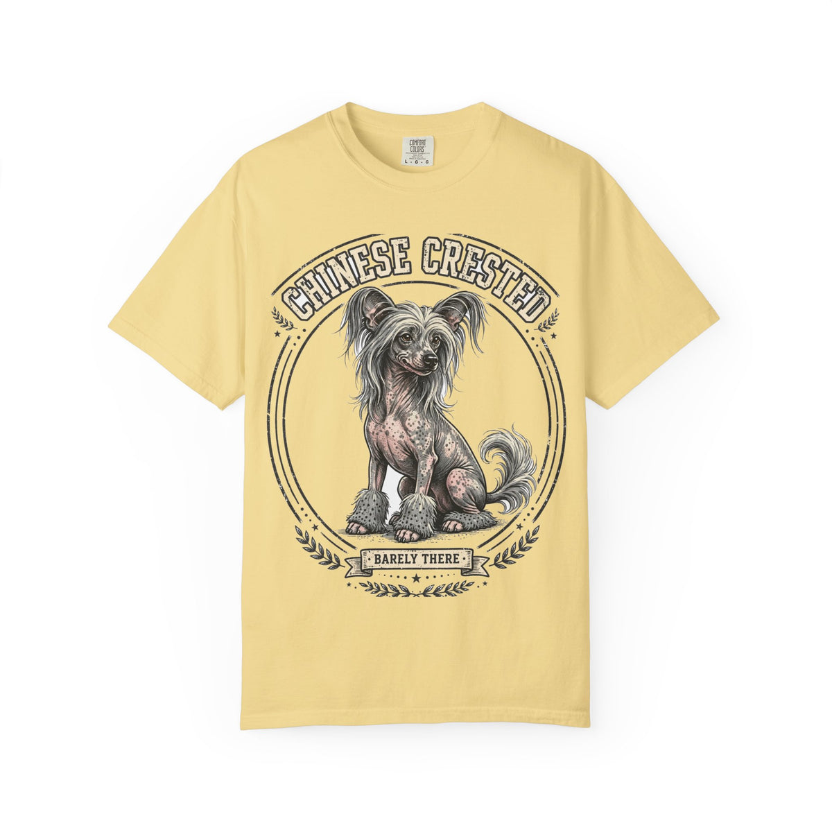 'Barely There' Chinese Crested T-Shirt — alternate view