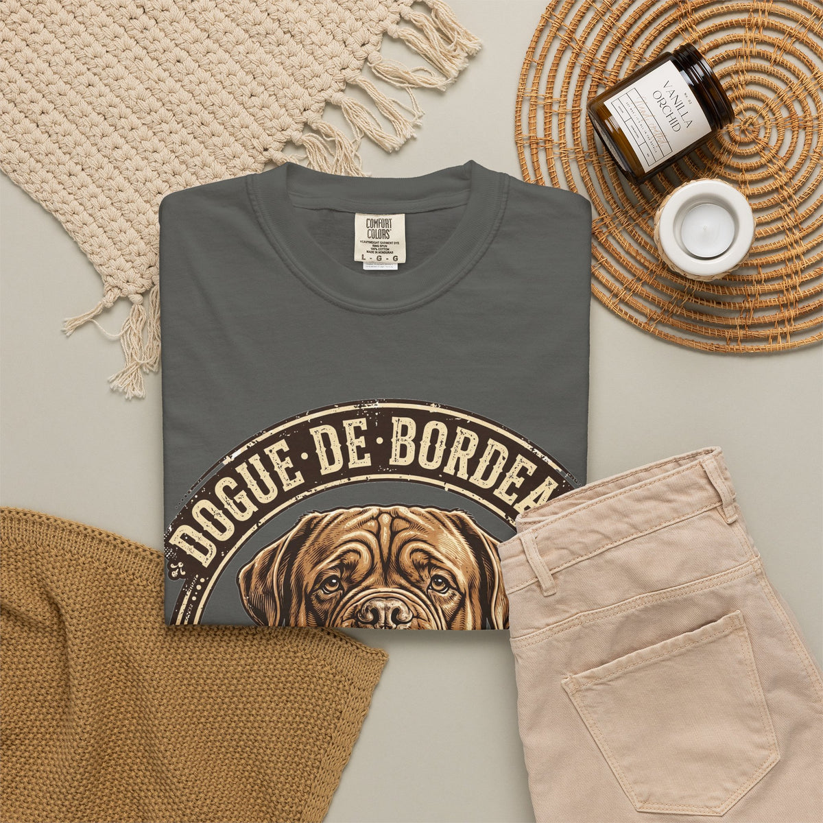 'Heart-Melter' Dogue de Bordeaux T-Shirt — alternate view