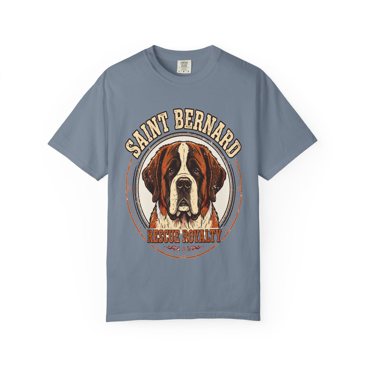 'Rescue Royalty' Saint Bernard T-Shirt — alternate view