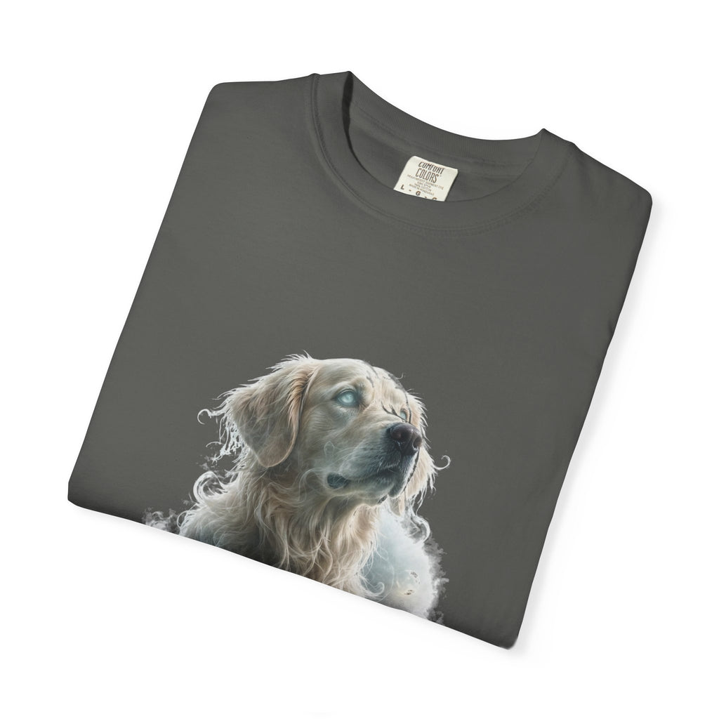 Golden Retriever Spooky Ghost Halloween Tee