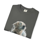Golden Retriever Spooky Ghost Halloween Tee