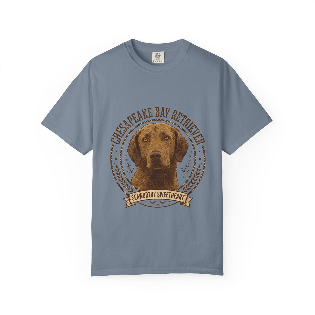 'Seaworthy Sweetheart' Chesapeake Bay Retriever T-Shirt — alternate view