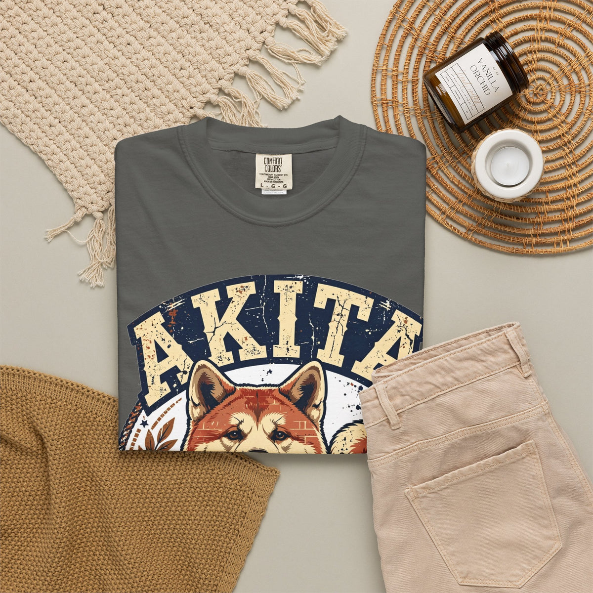 'Loyal To The Bone' Akita T-Shirt — alternate view