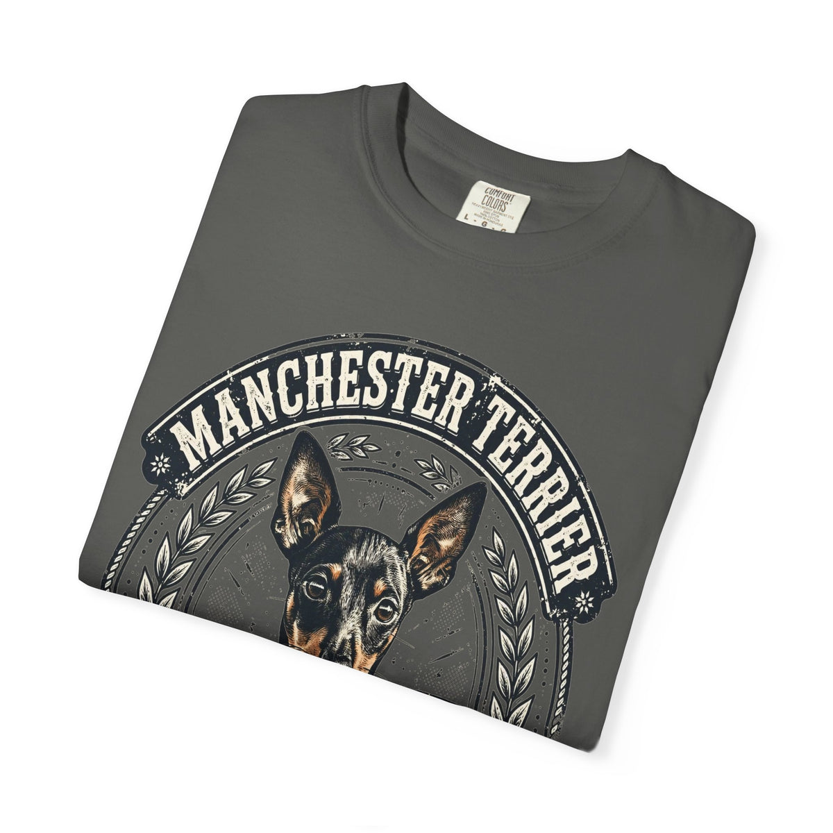 'City Slicker' Manchester Terrier T-Shirt — alternate view