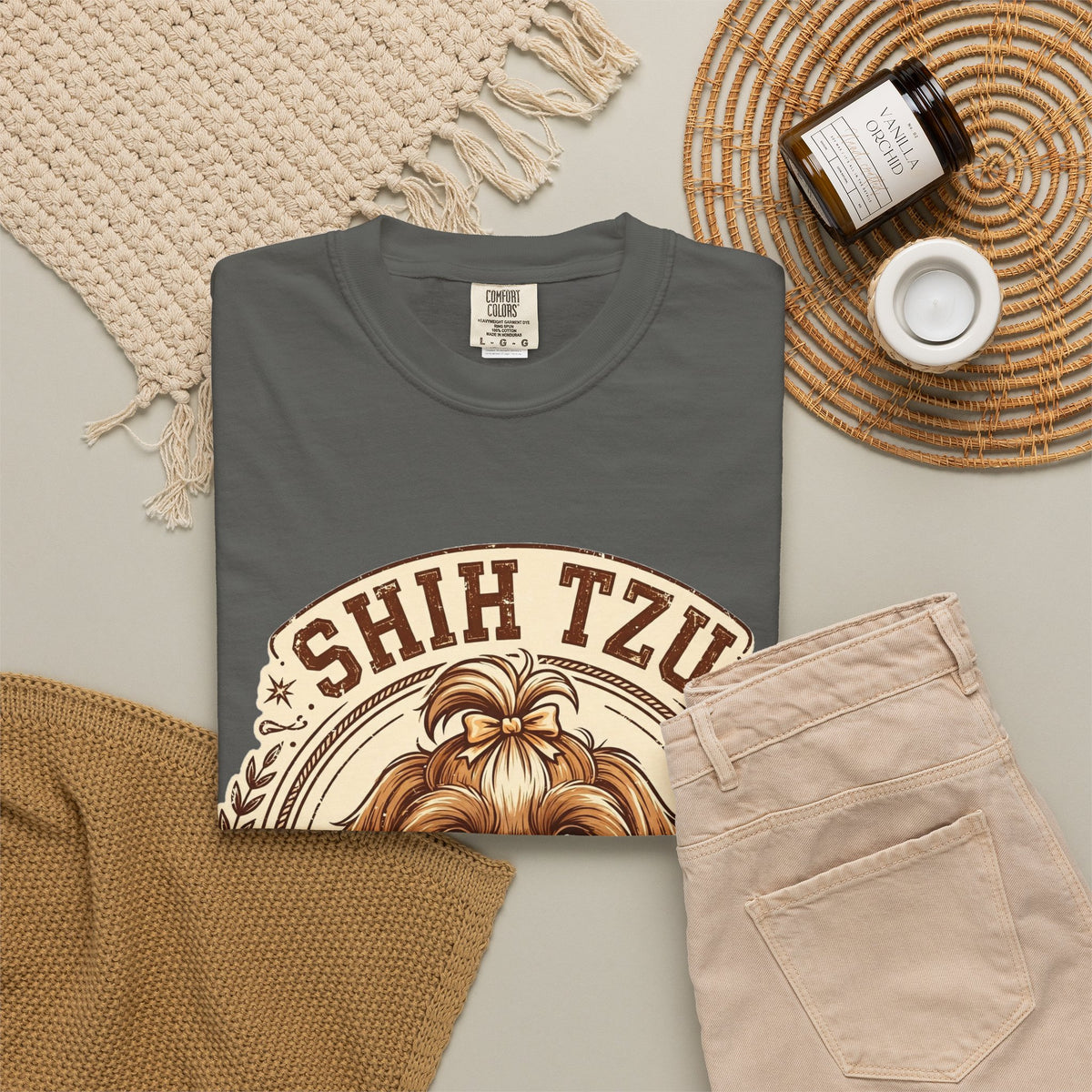 'Lapdog Royalty' Shih Tzu T-Shirt — alternate view