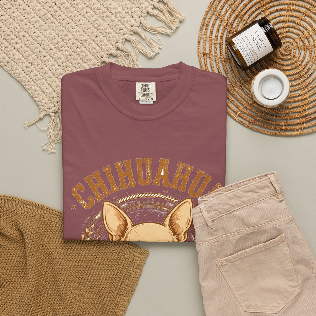 'Napoleon Complex' Chihuahua T-Shirt — alternate view