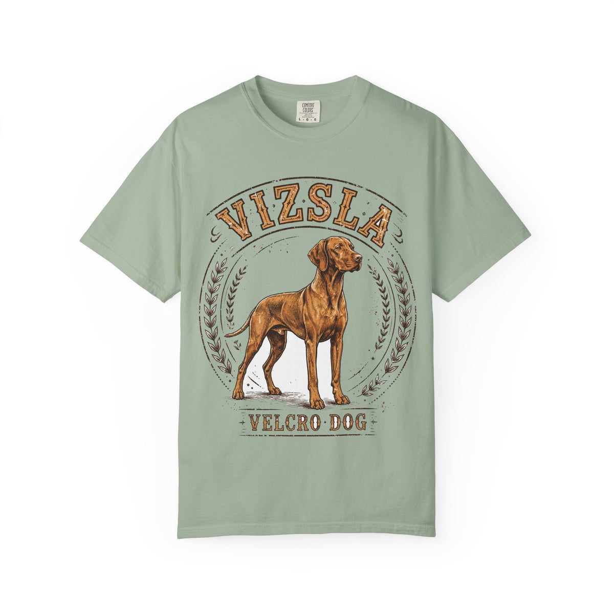 'Velcro Dog' Vizsla T-Shirt — alternate view