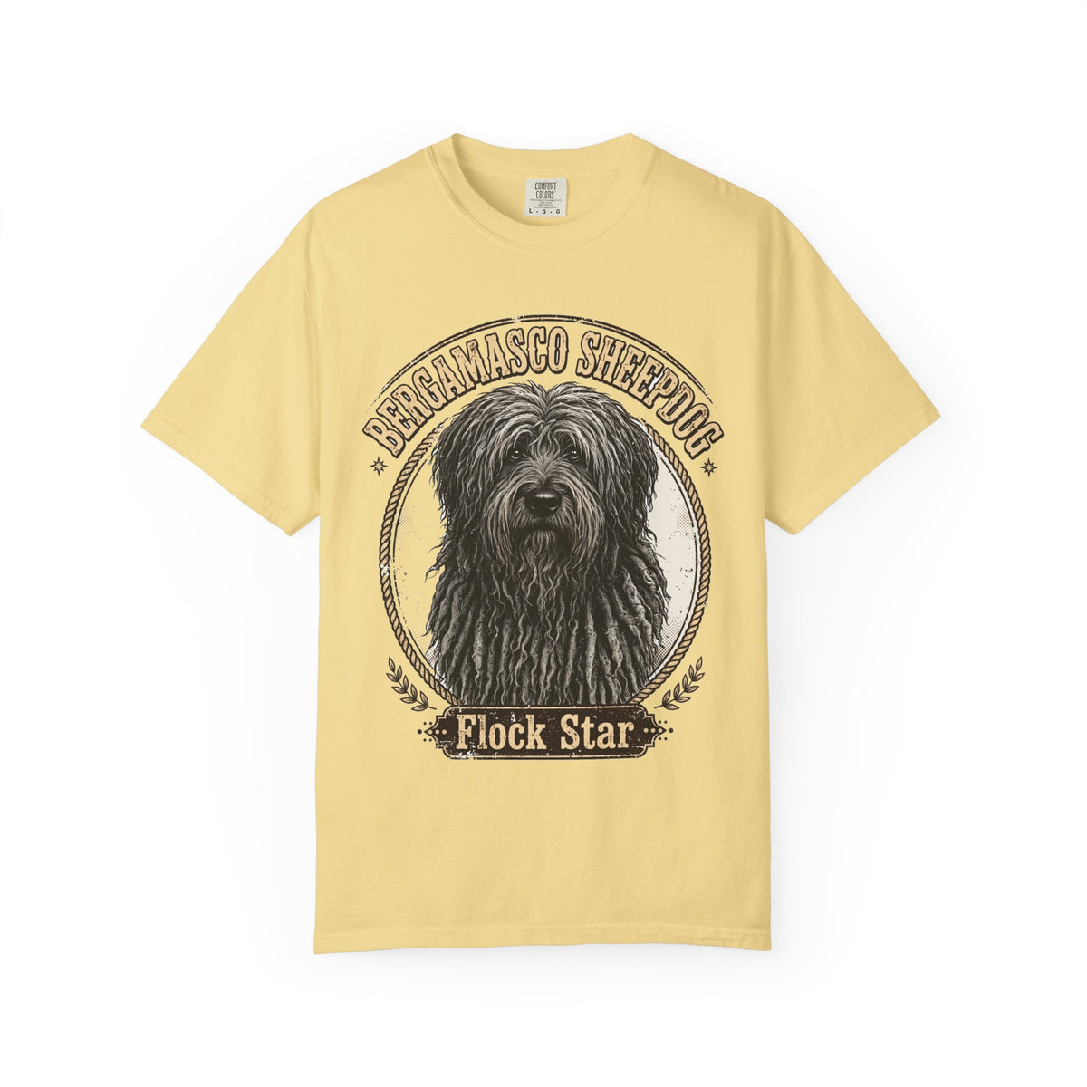 Bergamasco Sheepdog Flock Star Tee
