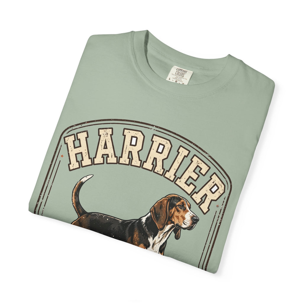 'Hunt Long, Snuggle Longer' Harrier T-Shirt — alternate view